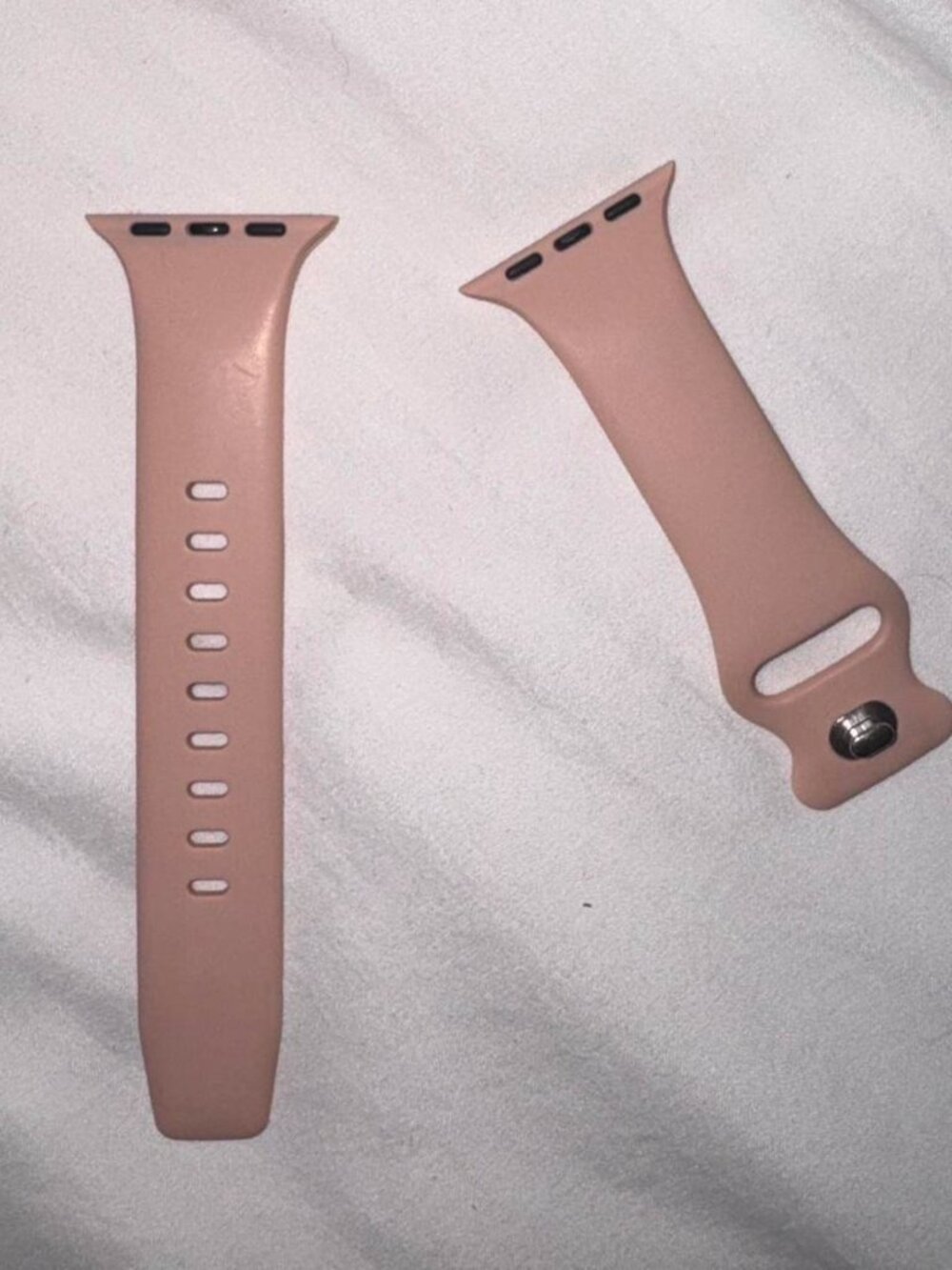 Light pink 40 mm pink SLIM Apple Watch band